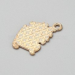 Рождественские эмали сплава подвески&nbsp;FIND-CJC0012-140H