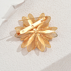 Элегантные цветочные железные броши на лацкан для женщин&nbsp;UQ9060