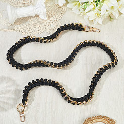 Ремни для сумок из акриловой цепи и полиэстерового плетеного шнура&nbsp;FIND-WH20033-020KCG-B