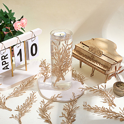 30шт ПВХ пластиковый искусственный лист&nbsp;AJEW-SC0031-62