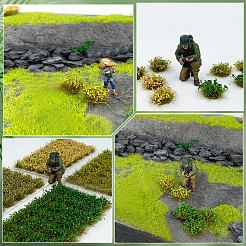 Нейлоновые мини-пучки травы AJEW-WH20120-09A