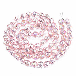 Прозрачные стеклянные бусины&nbsp;X-EGLA-T008-14A-01