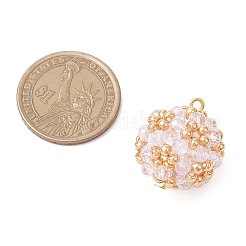 7 шт. подвески из гальванического стекла&nbsp;PALLOY-MZ00879