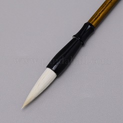Pluma de pincel de dibujo de caligrafía china de madera&nbsp;TOOL-WH0132-70B