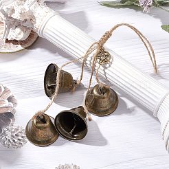 Campana colgante de hierro decoracion&nbsp;HJEW-JM02239