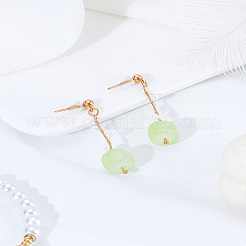 1 пара серег-гвоздиков из сплава&nbsp;EJEW-LP0007-082