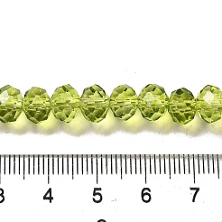 Perles de verre de peinture de cuisson transparente&nbsp;X1-DGLA-A034-T8mm-D05