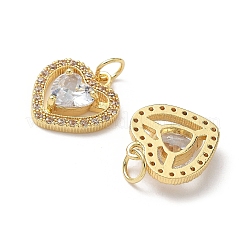 Латунные микро проложить кубического циркония подвески&nbsp;KK-L243-15G
