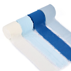 4 рулон двухцветной полиэстеровой ленты с потертостями OCOR-TA0002-87C