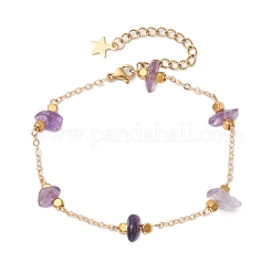 3 bracelet en perles de pierres précieuses naturelles.&nbsp;BJEW-JB11310