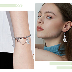 80 шт. Подвески из сплава в тибетском стиле&nbsp;TIBE-SC0009-36