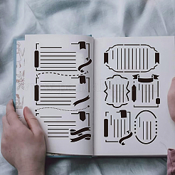 4шт 4 трафарета для резки из нержавеющей стали 304 DIY-BC0003-57