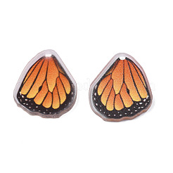 Печатные полупрозрачные акриловые подвески OACR-N133-019