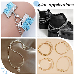 530 шт. 5 стиля открытых соединительных колец из нержавеющей стали 304 и 10 шт. карабинов&nbsp;STAS-WR0001-30A