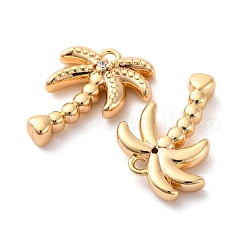 Подвески латунные горный хрусталь KK-E793-22G