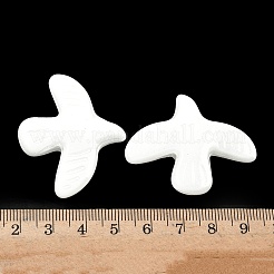 Выпечка окрашенные стеклянные бусины LAMP-C019-01G