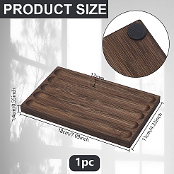 Stifthalter aus Holz mit einem Schlitz&nbsp;ODIS-WH0099-291