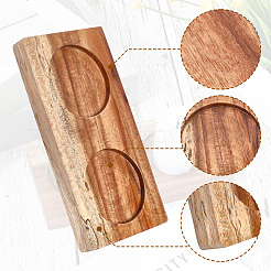 Деревянные резные коврики для чашек AJEW-WH20048-39C