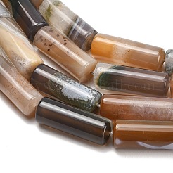 Cuentas de ágata natural hebras&nbsp;GG-L001-A01-01