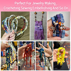 Непальский шнур из чистого шелка&nbsp;OCOR-TAC0038-07B