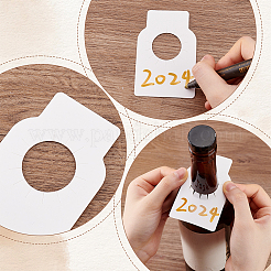 200 Stück 4 Farben Papieranhänger für Weingläser&nbsp;AJEW-PH0011-99
