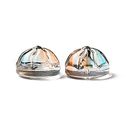Perle di vetro verniciate a spruzzo trasparente&nbsp;GLAA-I050-09L
