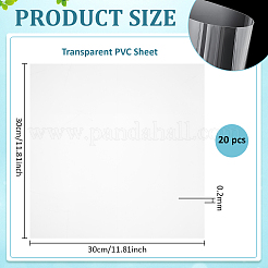 Transparente PVC-Folie&nbsp;FIND-WH0366-127C