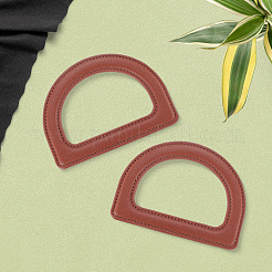 D-образные ручки из искусственной кожи для сумок FIND-WH20016-11A