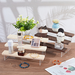 3-ярусные прозрачные акриловые стойки-органайзеры в сборе ODIS-WH0029-89A-01