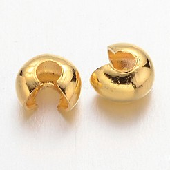 Couvertures de perles à sertir en fer&nbsp;LS-IFIN-H029-NFG-NF