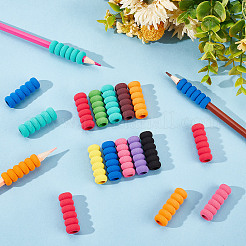 30шт. 10-цветный держатель для карандашей из вспененного eva AJEW-GF0006-31A