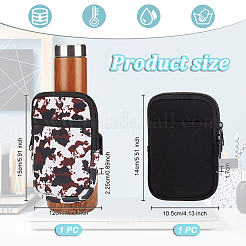 2 шт. 2 кошелька из полиэстера AJEW-OC0004-81