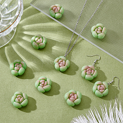 Кабошоны из полимерной глины ручной работы CLAY-CA0001-10