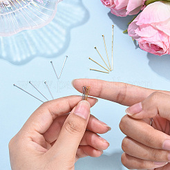 Латунные шпильки с плоской головкой KK-YW0004-02C-G