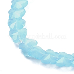 Chapelets de perles en verre imitation jade&nbsp;EGLA-L045-I-A05