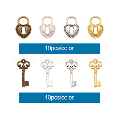 Сплавочные подвески тибетского стиля&nbsp;TIBEP-TA0002-35