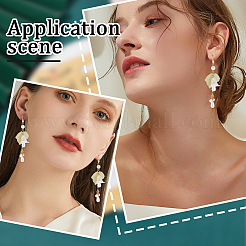 30 шт латунные серьги крючки&nbsp;KK-BBC0011-93