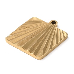 Colgantes de acero inoxidable 304 con revestimiento iónico (IP)&nbsp;STAS-D025-03G-01
