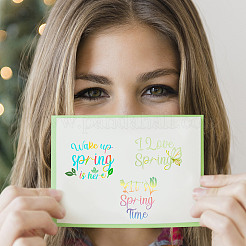 Пластиковые штампы&nbsp;DIY-WH20018-0308