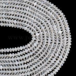 Натуральный белый агат бисер нитей&nbsp;G-C280-A11-01