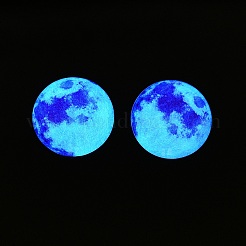 Кабошоны из флуоресцентного стекла GGLA-T004-12G