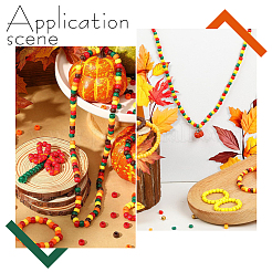 Наборы для самостоятельного изготовления браслетов из эмалевых и пластиковых бусин&nbsp;DIY-AR0004-32