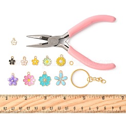 Набор для самостоятельного изготовления цветочного брелока DIY-FS0009-84