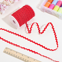 50м полиэстеровая волнистая лента&nbsp;OCOR-AR0001-93