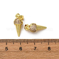 Латунные микро проложить кубического циркония подвески&nbsp;KK-F911-25G
