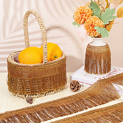 Лента из полиэстера с бахромой&nbsp;OCOR-WH0078-34