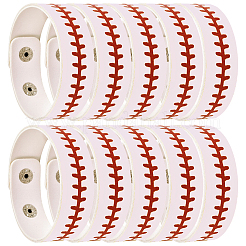 Браслет из 20 кожаного шнура с широким шнуром и кнопкой для мужчин и женщин GUQI-CL0001-01B