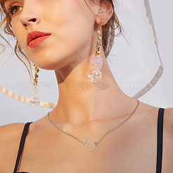 2 комплект из 2 стилей: кольцо и застежка-тогл в форме сердца из стерлингового серебра STER-DC0001-10