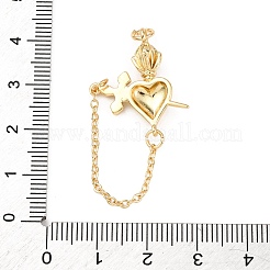 Латунь эмаль подвески KK-K408-39G