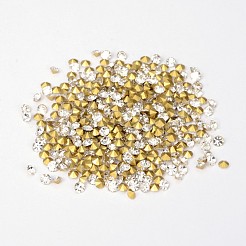Retour plaqué verre de diamant a strass&nbsp;X-RGLA-SS18-001